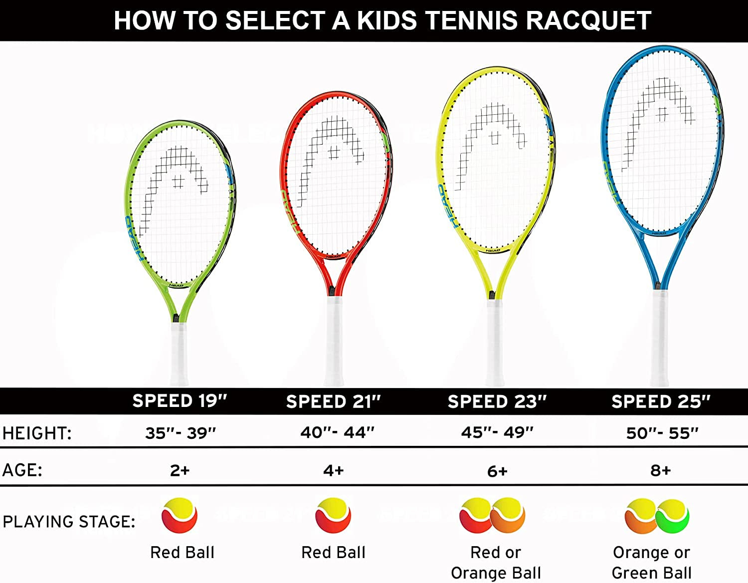 Speed Junior Tennis Racquet